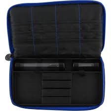 Viper Plazma Dart Case Black/DARK BLUE - Extremely Tough & Durable - Holds Fully Loaded Darts -